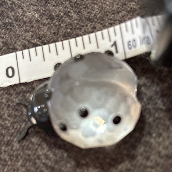 RETIRED Swarovski Crystal BLK/WHT Ladybird Figurine W/ Original Packaging! - Picture 8 of 10